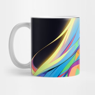 Fantasy Cyber Anime Girl Mug